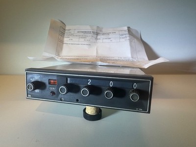 Overhauled Bendix King KT78A Transponder 14V 066-1062-01 FAA Form 8130-3