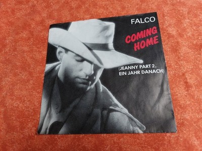 Falco - Coming Home & Jeanny Part 2, 7'' Vinyl Single TELDEC 1986.