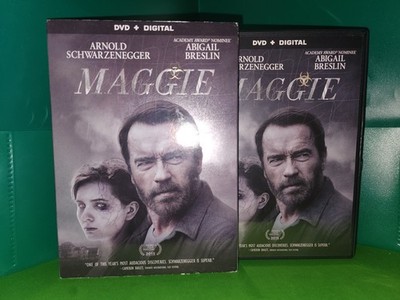 CIB w/ Slipcover & Insert - Maggie (DVD, 2015, Lionsgate) Arnold Schwarzenegger