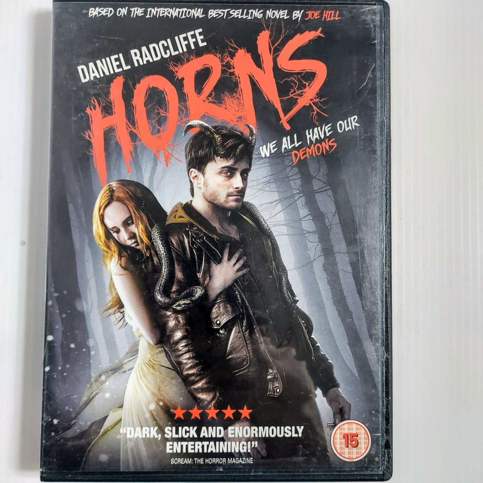 Horns DVD 2015 Daniel Radcliffe Supernatural Horror Alexandre Aja Interviews,