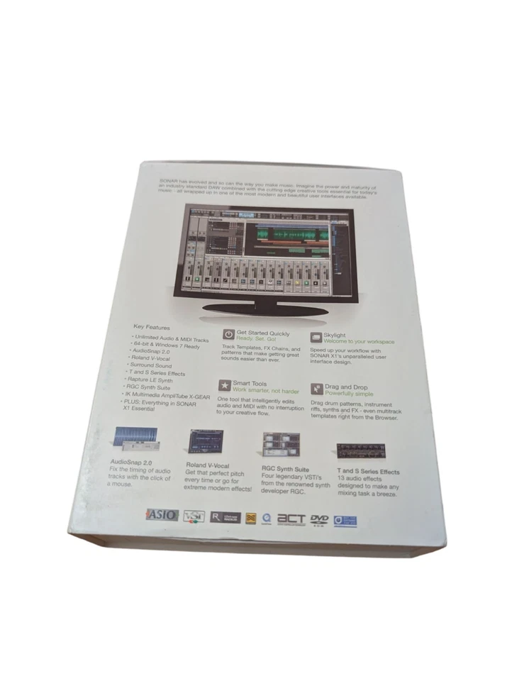 Cakewalk Sonar X1 Studio DAW Software 1 Disc - Image 2 of 4