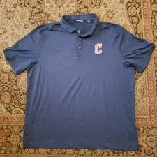 New Cutter & Buck Men’s Cleveland Guardians Shirt XL Extra Large Collared Polo