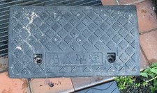USED 50 x 27 x 9cm High Kerb Door Ramps Car Van Bike Wheelchair Mobility Scooter