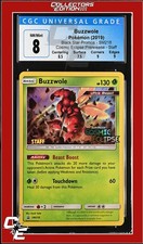 SM Black Star Promo Buzzwole SM218 Cosmic Eclipse Prerelease STAFF CGC 8 on eBay