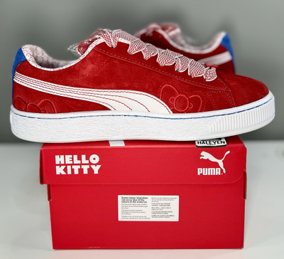 PUMA x HELLO KITTY Suede XL Red Bow | Women Sizes 5.5 - 11