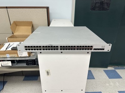 Cisco MS350-48-HW MERAKI MS350-48 L3 STCK Cloud Managed Switch 48X GIG