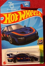 HOT WHEELS EXOTICS PORSCHE 935 BLUE 223/250. SEE COMBINED OFFERS!