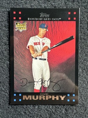 DAVID MURPHY #264 2007 Topps Baseball Rookie Card QTY Boston Red Sox
