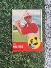1963 Topps Baseball Ken Walter’s #534 Cincinnati Reds EX Low Shipping