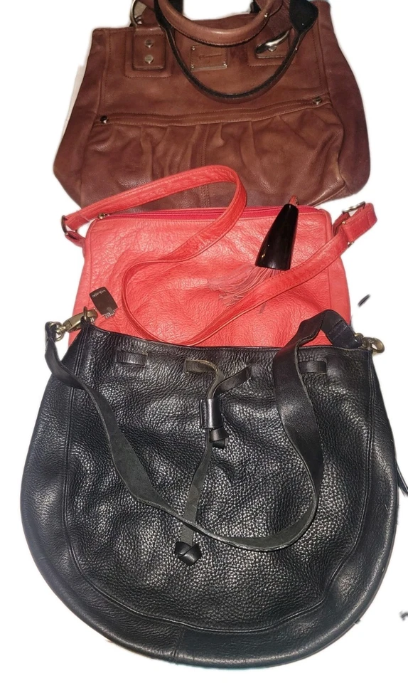 Lote de 6 Bolsos de Cuero Bandolera Cartera Nine West Marco Avane Paloma Picasso Faiez Foto 2 de 4