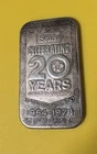 Western  Mint  Sears 1 oz silver bar Pure .999 Bullion