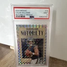 Panini 2024 Mosaic Caleb Williams Bears Notoriety #18 Mosaic Prizm PSA 9 RC