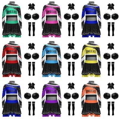Kinder Mädchen Outfits Bowknot Kopfbekleidung Setzen Wettbewerb Kostüm Cosplay