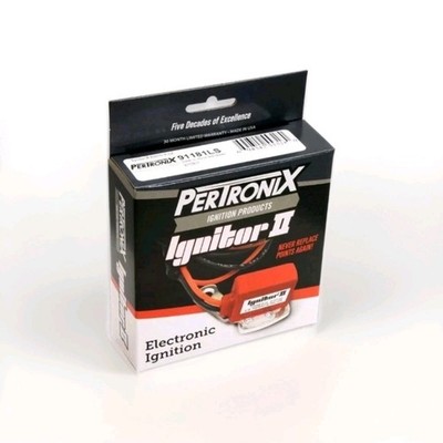 Pertronix Points-to-Electronic Kit 91181LS; Ignitor II for 1956-1976 GM 8cyl