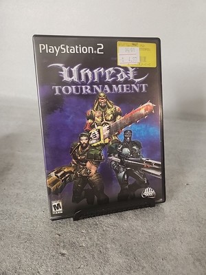 Unreal Tournament (PS2 Sony PlayStation 2) With Manual CIB