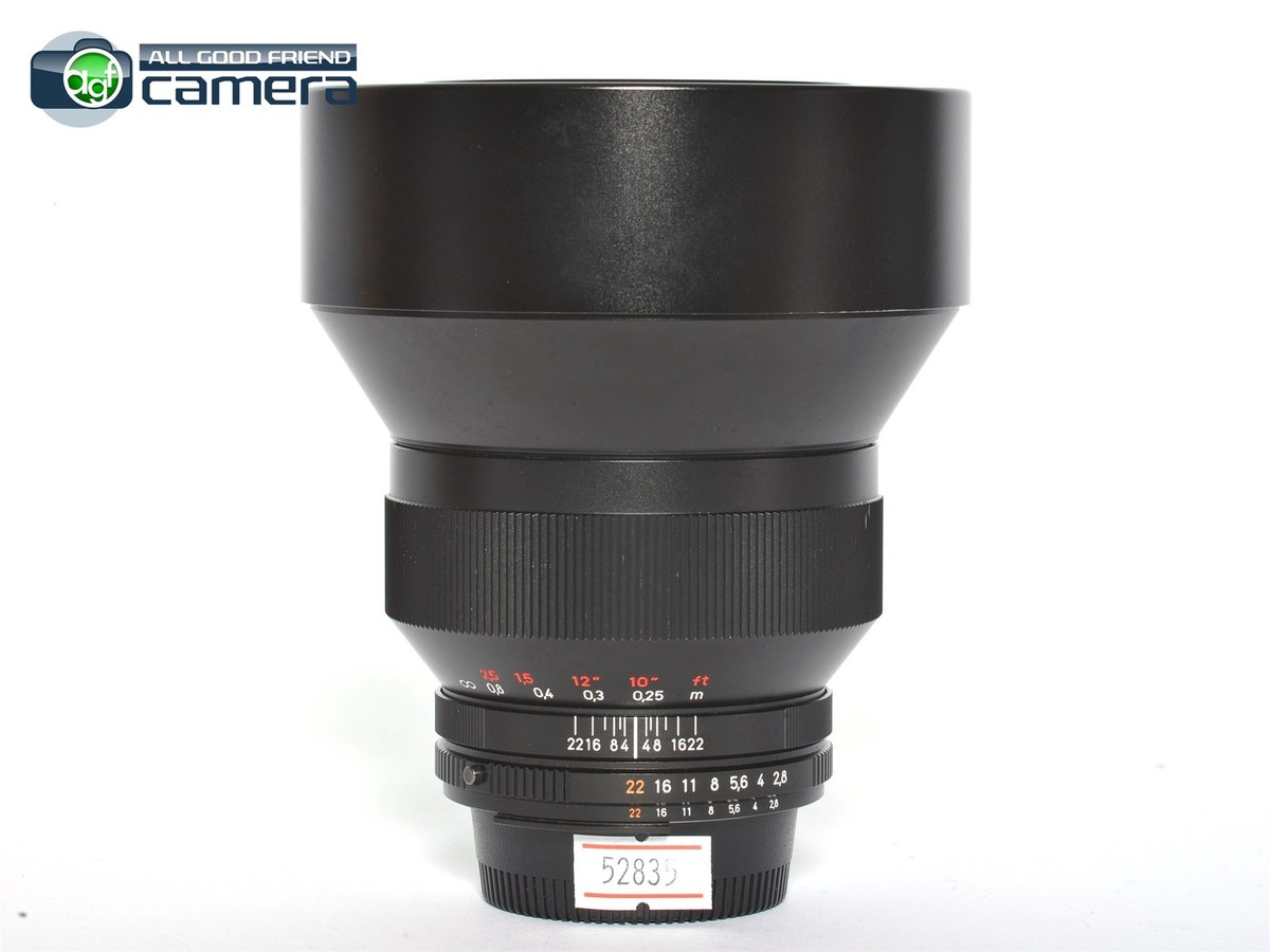 Carl Zeiss Distagon 15mm F/2.8 ZF.2 T* Lens Nikon F-Mount *EX* | eBay