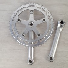 Pédalier Vintage Stronglight Triple 170mm - 52/42/32 - Vélo Route - France