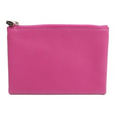 HERMES PHW Atout 14 PM Mini Pouch Clutch bag Evercolor Rose Purple