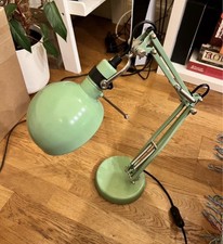 IKEA Pale/Sage Green Metal  Forsa Adjustable Swing Arm Desk Work Lamp