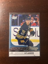 17-18 UD Series 1 Young Guns #222 Alexander Nylander