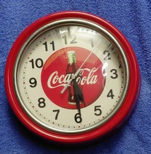 Battery Operated Coca Cola Clock