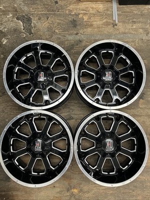 XD 825B Buck 20x10 Wheel Gloss Black Milled 99-26 Ford F250 & F350 (SET OF 4)