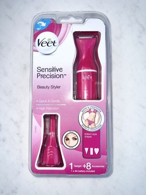 Neu & versiegelt: Veet Sensitive Precision Beauty Styler Augenbrauen Bikini Achsel 