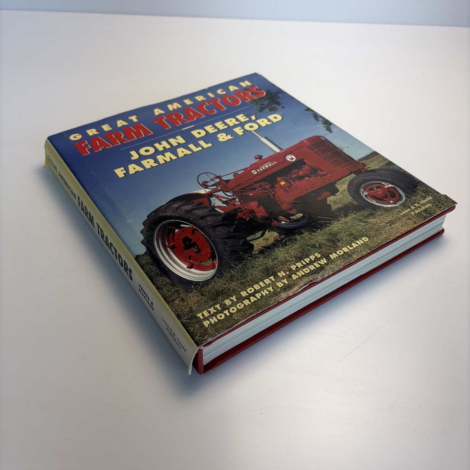 Great American Farm Tractors John Deere Farmall Ford Book Hardcover