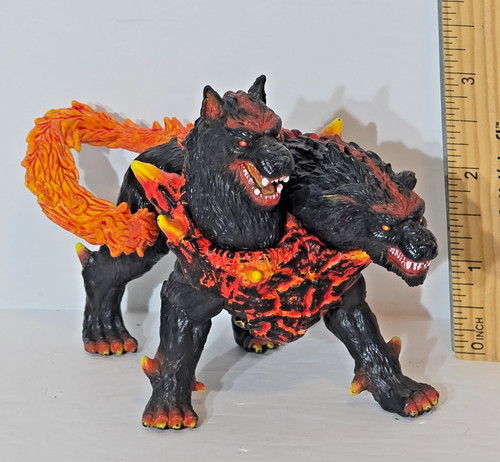 Schleich Eldrador Creatures - 6" Hellhound Dog Figurine Fire Monster Hell Hound