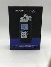 ZOOM H4n Pro Handy Recorder 4-Track MTR All Black Finish Audio Sound Equipment