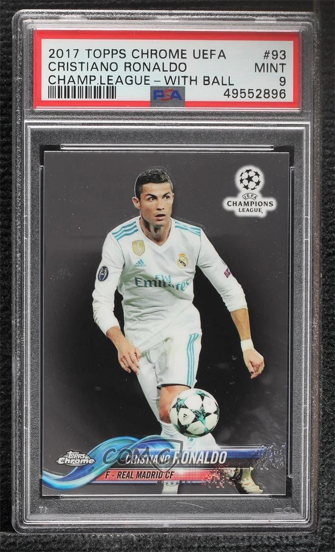 2017-18 Topps Chrome UEFA Champions League - Cristiano Ronaldo #93