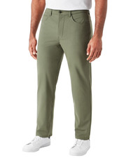 Member's Mark Benton Pants, Mens Slim Fit Performance Stretch-Green-40x32-NWT