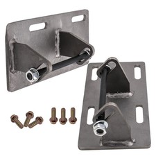 2 Pcs Engine Mount Adapter Plate For Chevy C10 Lsx Ls1 Ls2 Ls3 Lq4 Lq9 1973-87