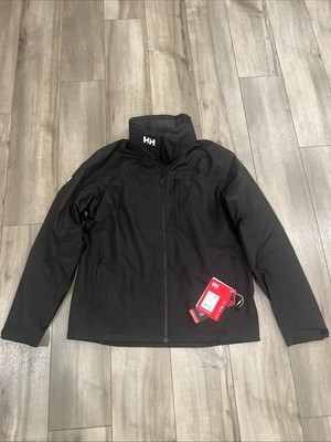 Men's Coats & Outerwear Helly Hansen Crew Hooded Jacket 2 Size Men s Large