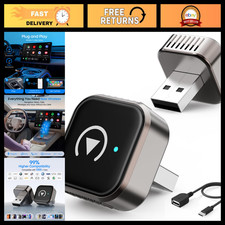 2-in-1 Wireless CarPlay Android Auto Adapter for iPhone - 2026 Upgrade