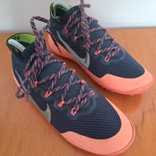 Nike Free Hyperfeel Women's Run Trail Minimal Barefoot Blue Pink Trainers UK7