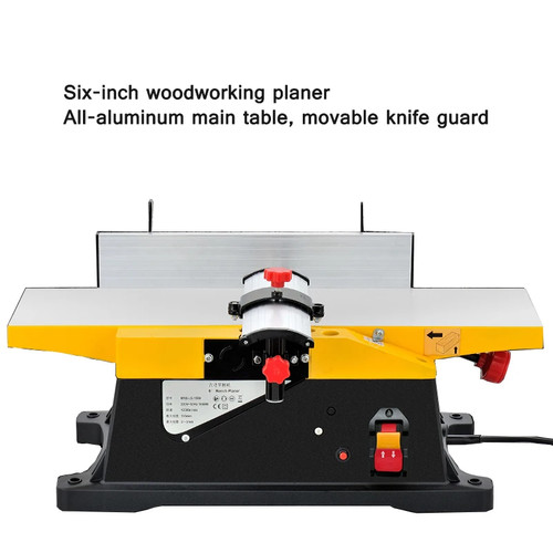 6-inch Bench-Top Woodworking Planer 220V Electric Compact Planer Tool Planer - Picture 4 of 10