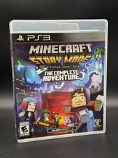 Minecraft: Story Mode Complete Adventure Playstation 3 PS3 TESTED&WORKING