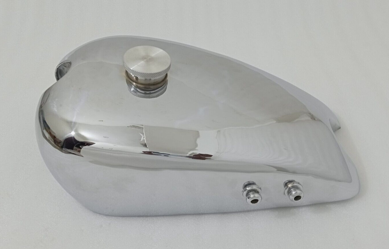 BSA SLOPER A2 STEEL CHROME PLATED GAS FUEL PETROL TANK +CAP |Fit For