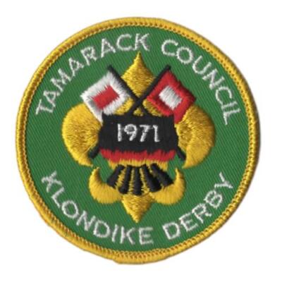 1971 Klondike Derby Tamarack Council BSA Patch  YL Bdr. [VA-3878]