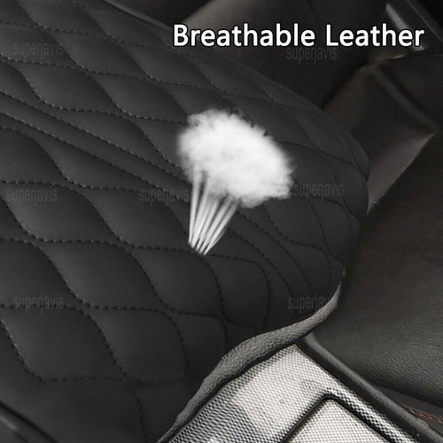 1Pcs PU Leather Center Console Armrest Cushion Pad Cover For Hyundai Palisade - Imagen 5 de 10