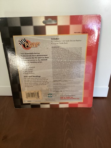NASCAR Die Cast 1:64 Stock Car Dale Jarrett Batman Stats & Standings - Picture 6 of 9