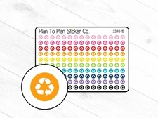 2348-15~~Recycle Tiny Icons Planner Stickers.