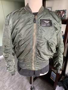 1977 Vietnam War Usaf L2b Flight Jacket Us Air Force Mil Uniform Sz Large Ebay