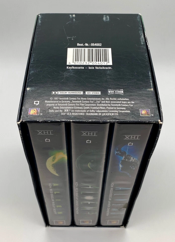 VHS Alien Saga – Widescreen THX Box – Sci-Fi Horror Kult – Sigourney Weaver - Bild 3 von 4