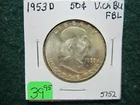 1953   D   Franklin Half