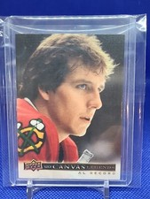 2020-21 SP Signature UD Canvas Legends Al Secord Chicago Blackhawks #C-65