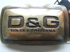 Dolce Gabbana cintura fibbia D&G incisa - D&G Belt more color and size