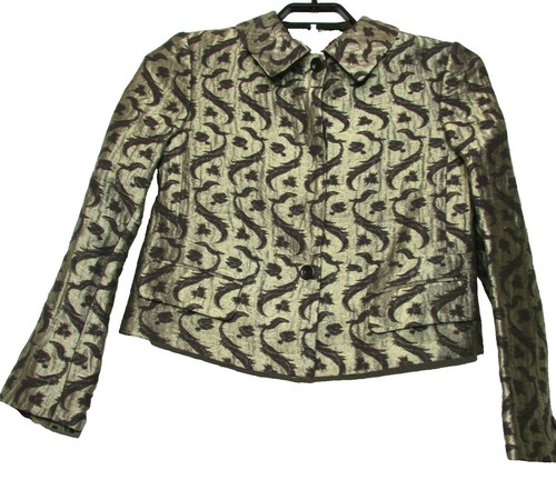 DRIES VAN NOTEN Wool Blend Check Men's Chester Coat Size 46