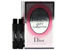 DIOR POISON GIRL UNEXPECTED EDT 1.0ml .03fl oz x 2 PERFUME SPRAY SAMPLE VIALS